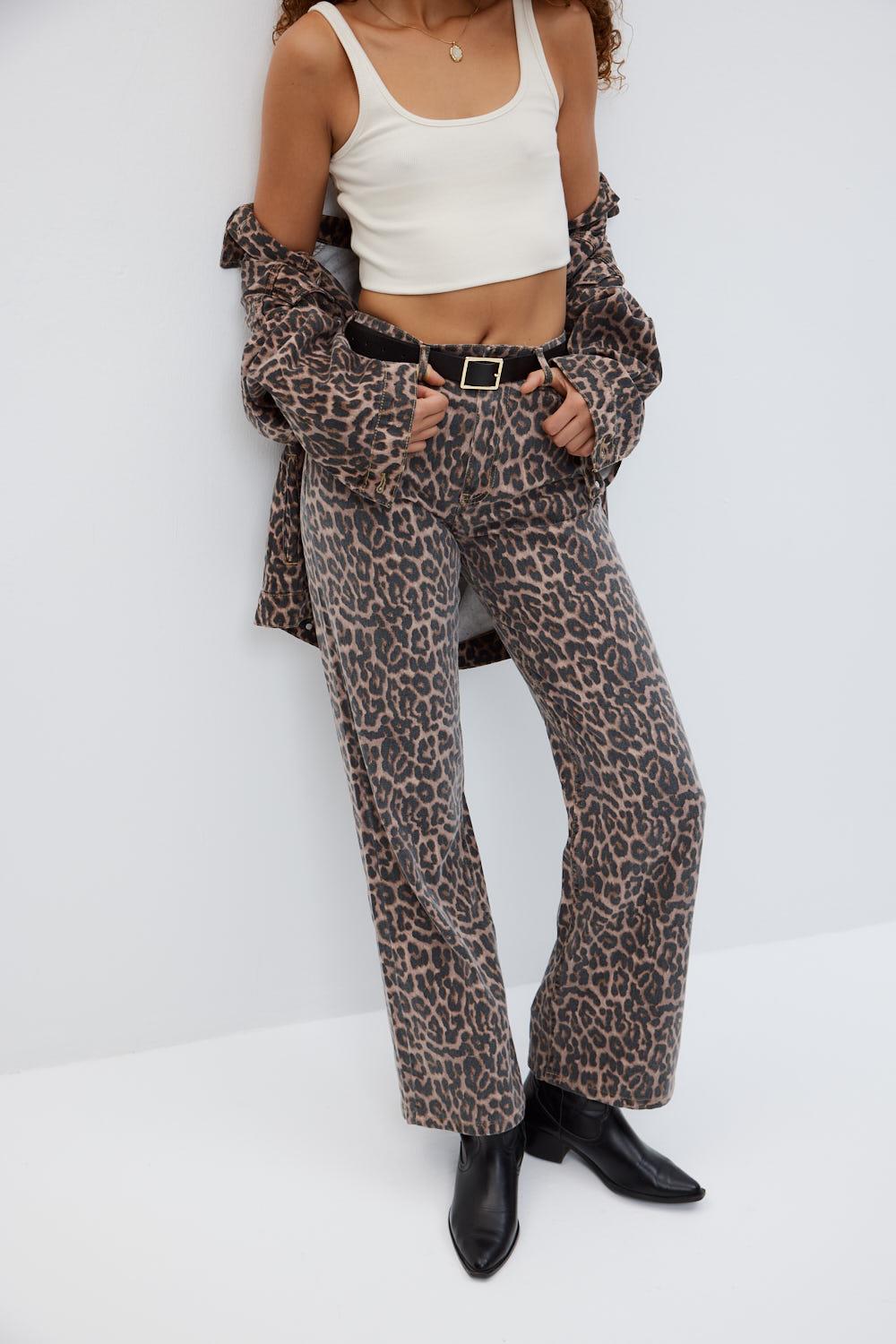 Leopard pants